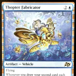 Thopter Fabricator - Reg - MTG - Aetherdrift - DFT - 0068 - RARE ~ NM - Image 1
