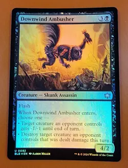 1x Downwind Ambusher | FOIL | Bloomburrow | MTG Magic Cards - Image 1