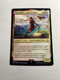 Kassandra, Eagle Bearer - Universes Beyond: Assassin's Creed MTG Plus Bonus Rare - Image 1