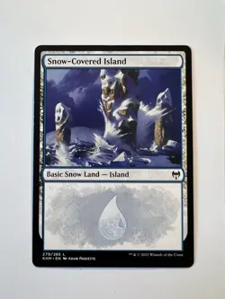 Snow-Covered Island (#279) - MTG Kaldheim - NM - Image 1