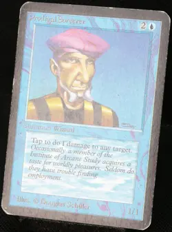 MTG Prodigal Sorcerer ALPHA Common [PL] Magic: The Gathering | EN 1993 - Image 3