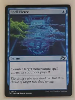 Spell Pierce - U 0064 Aetherdrift DFT MTG - Image 1