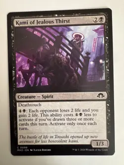 Kami of Jealous Thirst Modern Horizons 3 98 MTG - Image 1