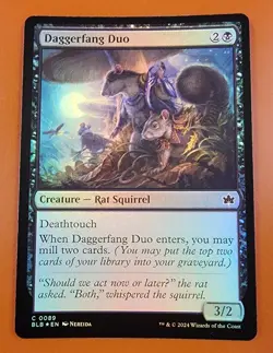 1x Daggerfang Duo | FOIL | Bloomburrow | MTG Magic Cards - Image 1