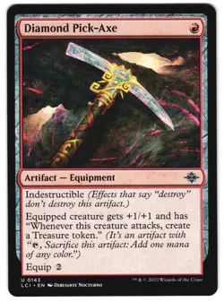Diamond Pick-Axe 143 The Lost Caverns of Ixalan NM MTG - Image 1