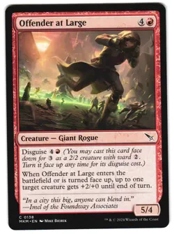 Offender at Large 138 Murders at Karlov Manor NM MTG - Image 1