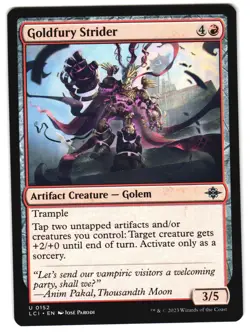 Goldfury Strider 152 The Lost Caverns of Ixalan NM MTG - Image 1