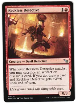 Reckless Detective 141 Murders at Karlov Manor NM MTG - Image 1