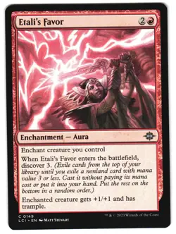Etali's Favor 149 The Lost Caverns of Ixalan NM MTG - Image 1