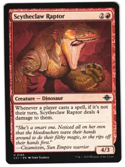 Scytheclaw Raptor 165 The Lost Caverns of Ixalan Near Mint MTG - Image 1