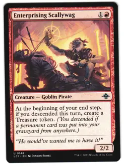 Enterprising Scallywag 148 The Lost Caverns of Ixalan NM MTG - Image 1