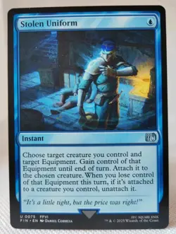 Magic MTG - Stolen Uniform - Final Fantasy - NMINT #0075 - Image 1