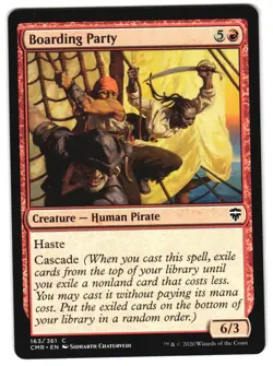 Boarding Party 163 Commander Legends Near Mint MTG - Image 1