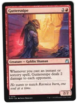Guttersnipe 110 Ravnica Remastered Near Mint MTG - Image 1