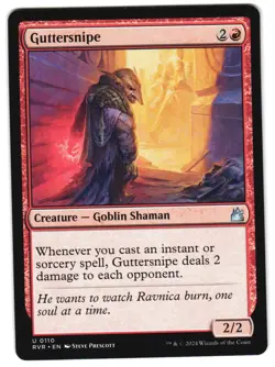 Guttersnipe 110 Ravnica Remastered Near Mint MTG - Image 1