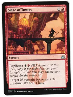 Siege of Towers 123 Ravnica Remastered NM MTG - Image 1