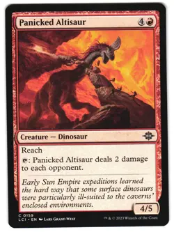 Panicked Altisaur 159 The Lost Caverns of Ixalan NM MTG - Image 1