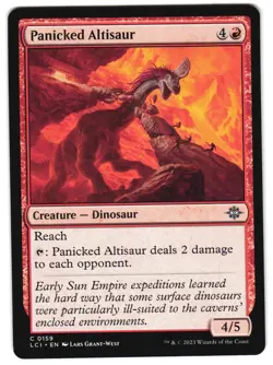 Panicked Altisaur 159 The Lost Caverns of Ixalan NM MTG - Image 1