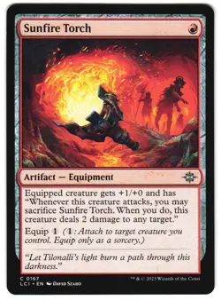 Sunfire Torch 167 The Lost Caverns of Ixalan NM MTG - Image 1