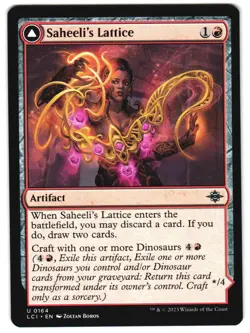 Saheeli's Lattice 164 The Lost Caverns of Ixalan NM MTG - Image 1
