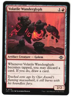 Volatile Wanderglyph 172 The Lost Caverns of Ixalan Near Mint MTG - Image 1