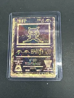 Pokemon - Ancient Mew 2000 Movie Promo Card Holo Ultra Rare NM MISCUT - Image 1