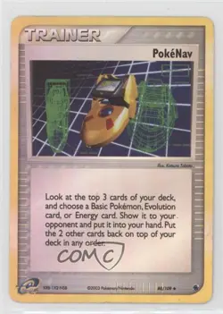 Pokenav Reverse Foil Pokemon EX Ruby & Sapphire #88 2003 - Image 1