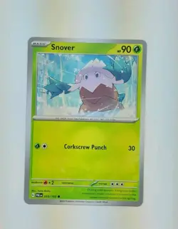 Snover 010/193 Sv02: Paldea Evolved Pokemon TCG - Excellent - Image 1