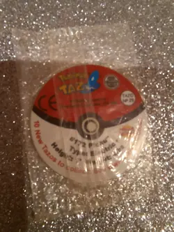 Pokemon McDonald's Trading Card Game UNOPENED Pikachu Tazo SEALED Holo SEALED - Image 2