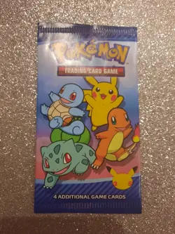Pokemon McDonald's Trading Card Game UNOPENED Pikachu Tazo SEALED Holo SEALED - Image 3