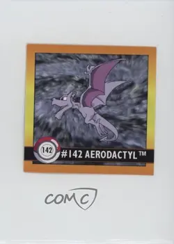 Aerodactyl Artbox Pokemon Stickers Series 1 #142 1999 - Image 1