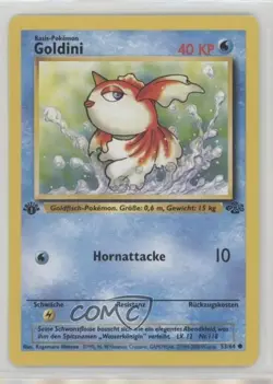 Goldeen German 1st Ed. Pokemon Jungle #53 1999 - Image 1