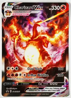 Pokemon Charizard VMAX SWSH261 Black Star Promo - Image 1