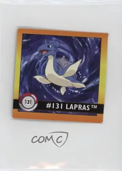 Lapras Artbox Pokemon Stickers Series 1 #131 1999 - Image 1