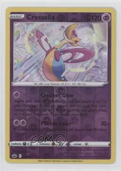 Cresselia Reverse Foil Pokemon Sword & Shield Chilling Reign #064 - Image 1