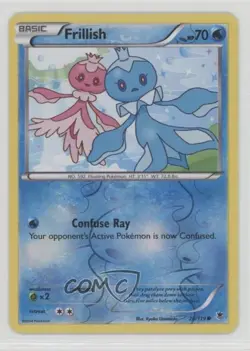 Frillish Reverse Foil Pokemon XY Phantom Forces #20 - Image 1