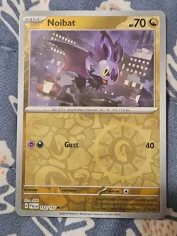 Noibat Reverse Holo 152/193 Common Paldea Evolved Pokemon - Image 1