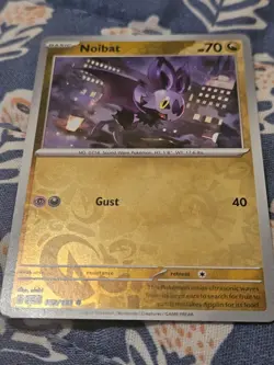 Noibat Reverse Holo 152/193 Common Paldea Evolved Pokemon - Image 2