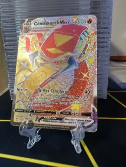 Shiny Centiskorch VMAX SV109/SV122 Ultra Rare Shining Fates Pokemon TCG NM - Image 1