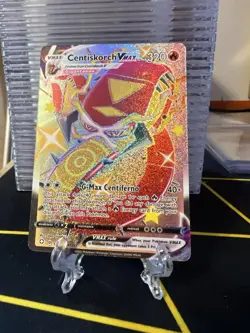 Shiny Centiskorch VMAX SV109/SV122 Ultra Rare Shining Fates Pokemon TCG NM - Image 3