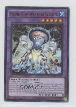 Prank-Kids Weather Washer 1st Ed. YuGiOh Maximum Gold: El Dorado #MGED-EN112 - Image 1