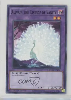 Allvain the Essence of Vanity 1st Ed. YuGiOh Dawn Majesty #DAMA-EN038 - Image 1