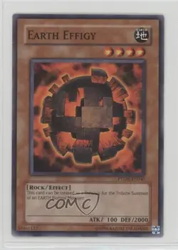 Earth Effigy Unlimited YuGiOh Phantom Darkness #PTDN-EN040 2008 - Image 1