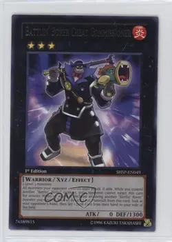 Battlin' Boxer Cheat Commissioner 1st Ed. YuGiOh Shadow Specters #SHSP-EN049 - Image 1