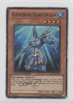 SR - Elemental HERO Ocean Shooting Star Tin YuGiOh Collectible Tins 2010 Wave 2 - Image 1
