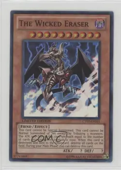 The Wicked Eraser YuGiOh Series 7 Collectors Tins Limited Edition Promo 2010 - Image 1