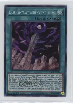 Dark Contract with Patent License 1st Ed. YuGiOh Battle of Chaos #BACH-EN056 - Image 1