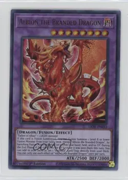 UR - Albion the Branded Dragon 1st Ed. YuGiOh Lightning Overdrive #LIOV-EN033 - Image 1