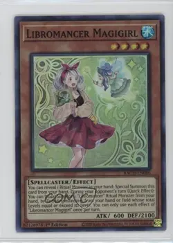 Libromancer Magigirl 1st Ed. YuGiOh Battle of Chaos #BACH-EN086 - Image 1