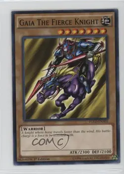 Gaia The Fierce Knight 1st Ed. YuGiOh Yugi's Legendary Decks - Collector's Set - Image 1